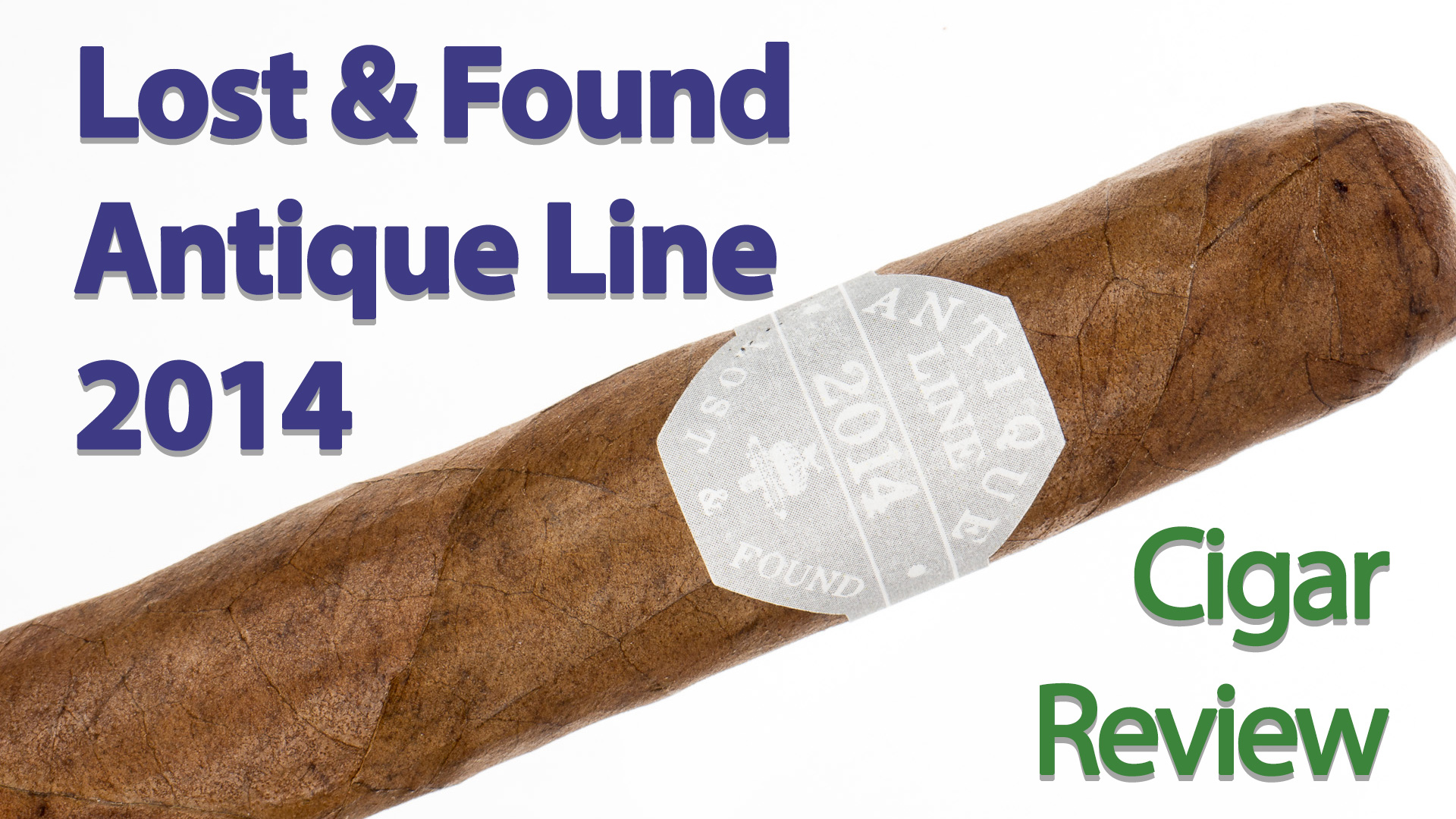Lost & Found Antique Line Gray 2014 Cigar Review